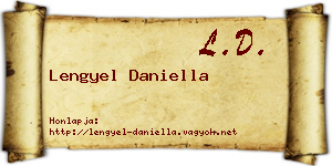 Lengyel Daniella névjegykártya