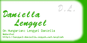 daniella lengyel business card